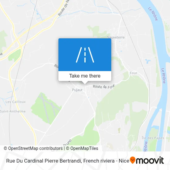 Rue Du Cardinal Pierre Bertrandi map
