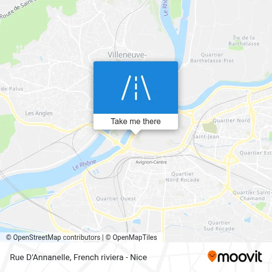Rue D'Annanelle map