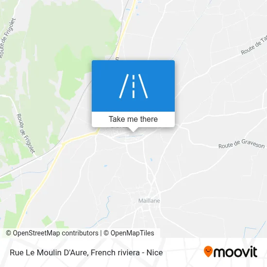 Rue Le Moulin D'Aure map