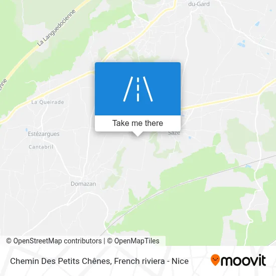 Chemin Des Petits Chênes map