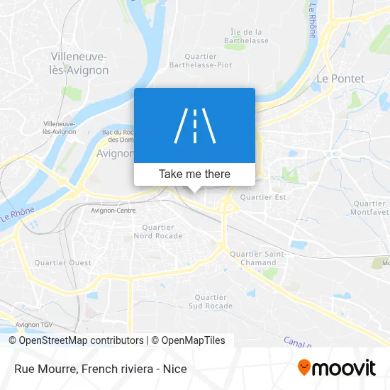 Rue Mourre map