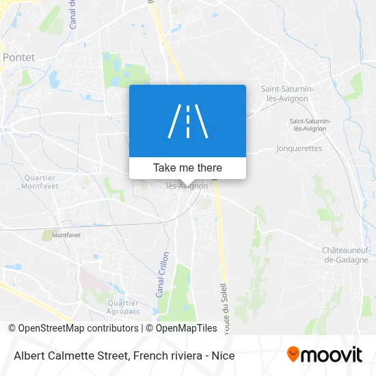 Rue Albert Calmette map