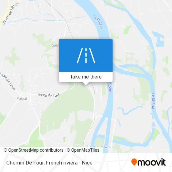 Chemin De Four map