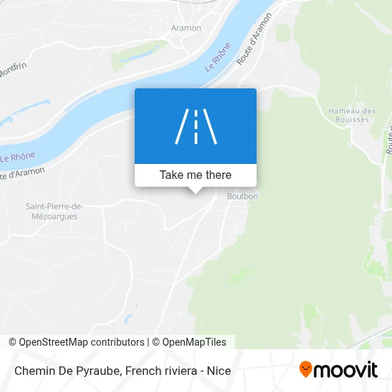 Chemin De Pyraube map