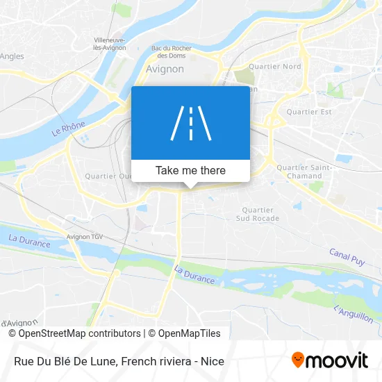 Rue Du Blé De Lune map