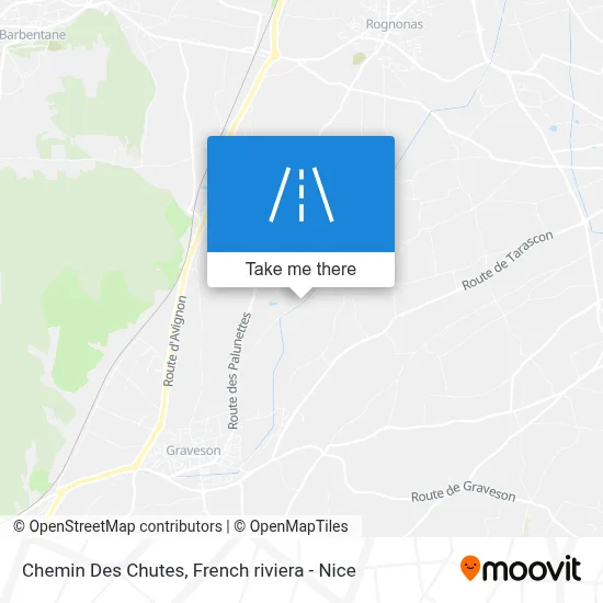 Chemin Des Chutes map