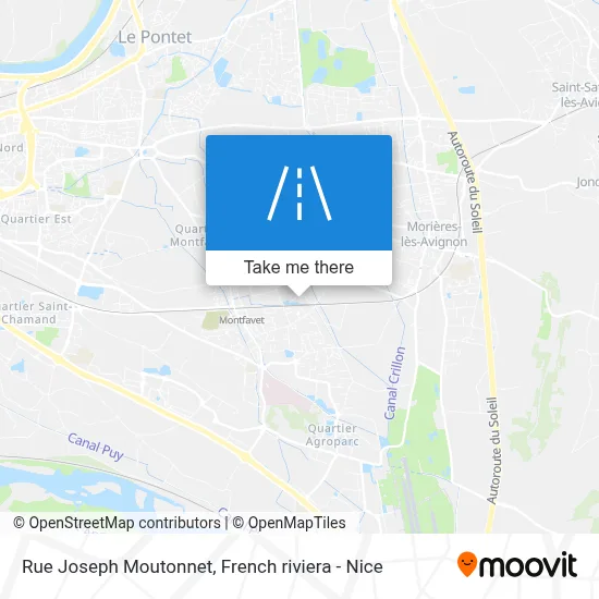 Rue Joseph Moutonnet map