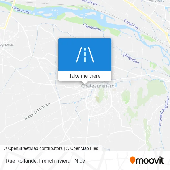 Mapa Rue Rollande