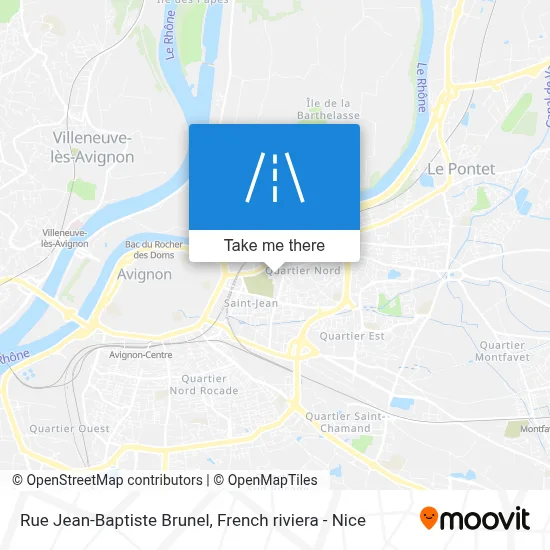 Rue Jean-Baptiste Brunel map