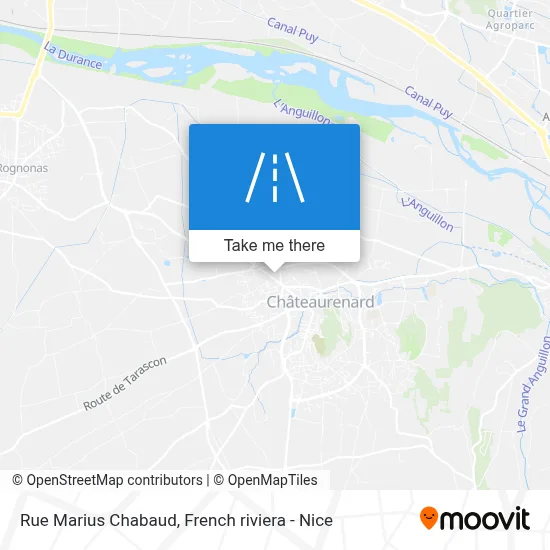 Rue Marius Chabaud map