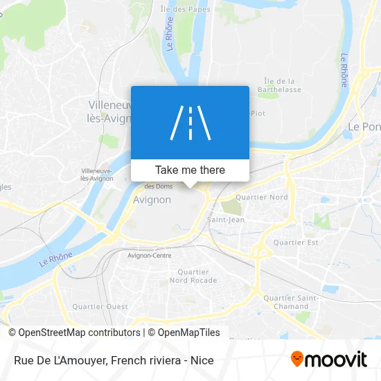 Rue De L'Amouyer map