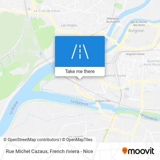 Rue Michel Cazaux map