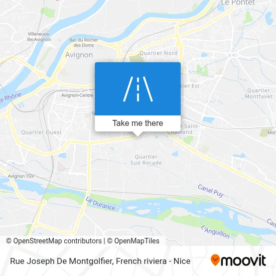 Rue Joseph De Montgolfier map