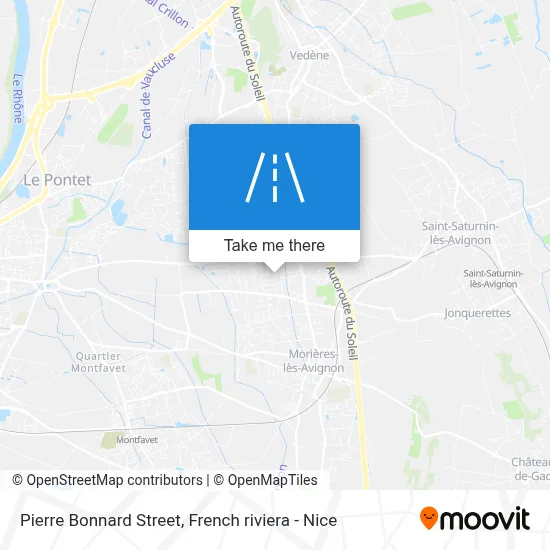 Rue Pierre Bonnard map