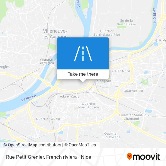 Rue Petit Grenier map
