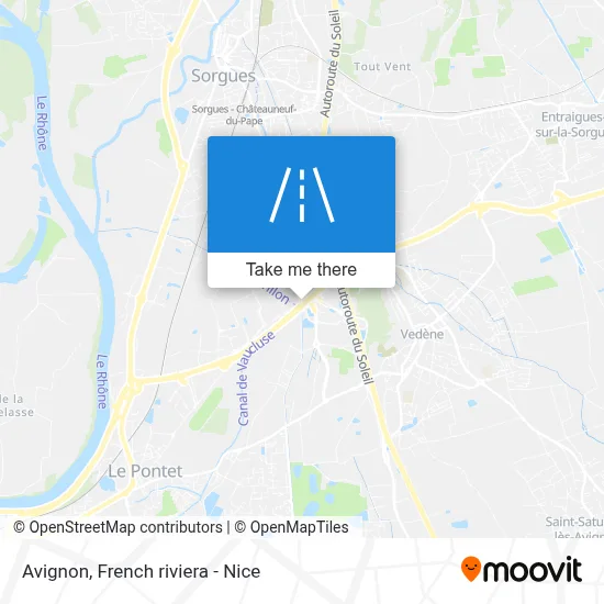 Avignon map