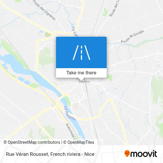 Rue Véran Rousset map