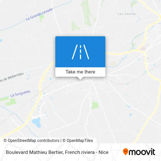 Boulevard Mathieu Bertier map