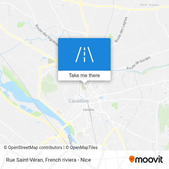 Rue Saint-Véran map