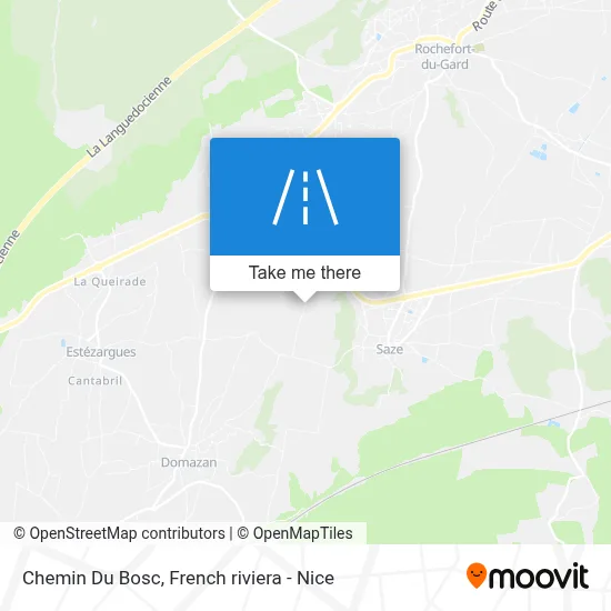 Chemin Du Bosc map
