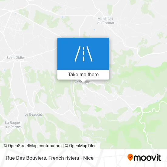Rue Des Bouviers map