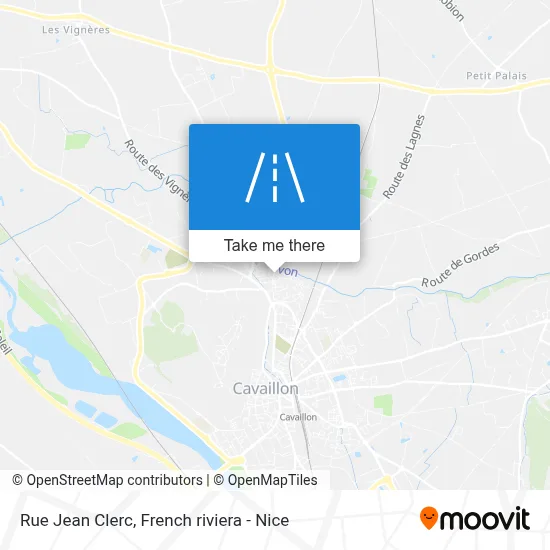 Mapa Rue Jean Clerc