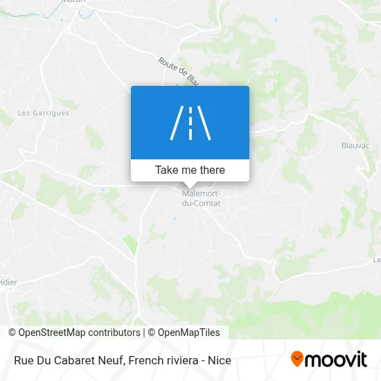 Rue Du Cabaret Neuf map