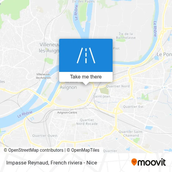 Impasse Reynaud map