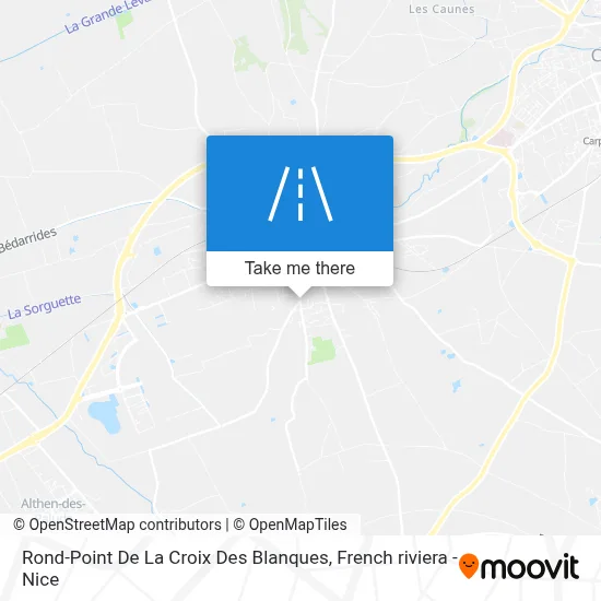 Rond-Point De La Croix Des Blanques map