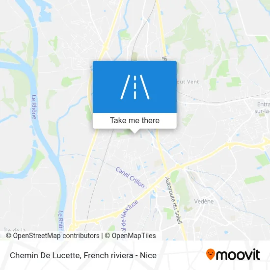 Chemin De Lucette map