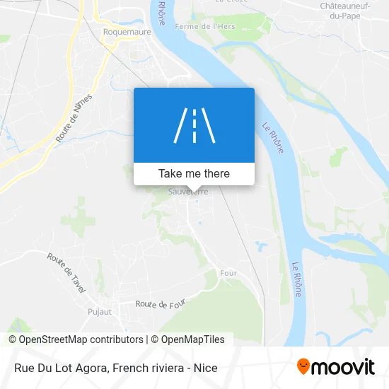 Rue Du Lot Agora map