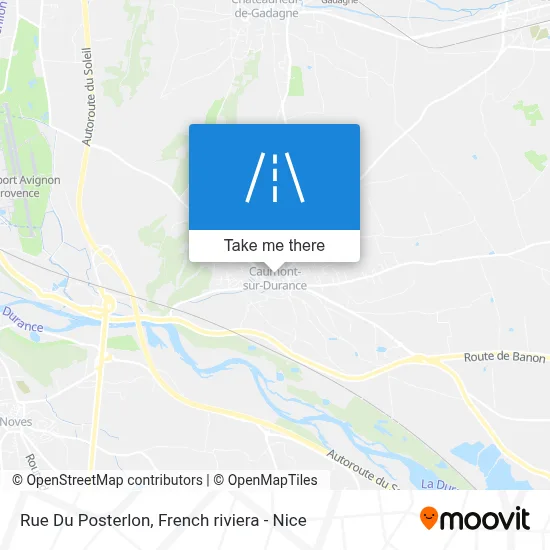 Rue Du Posterlon map