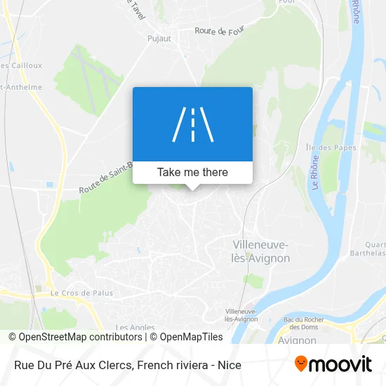 Rue Du Pré Aux Clercs map