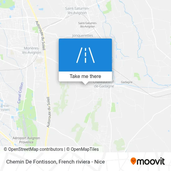 Chemin De Fontisson map