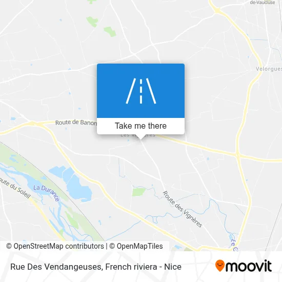 Rue Des Vendangeuses map