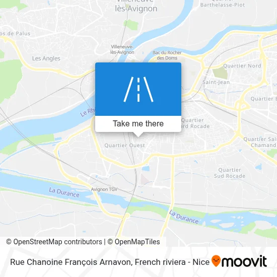 Rue Chanoine François Arnavon map