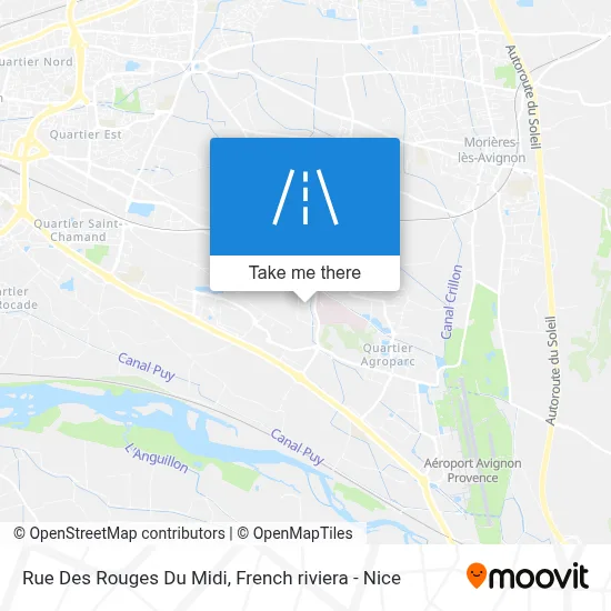 Rue Des Rouges Du Midi map
