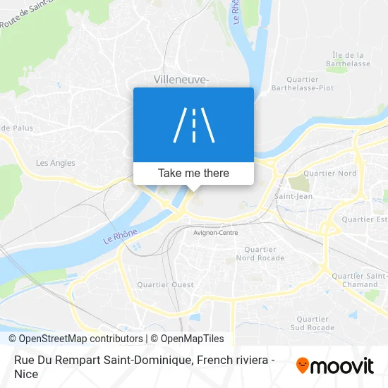 Rue Du Rempart Saint-Dominique map