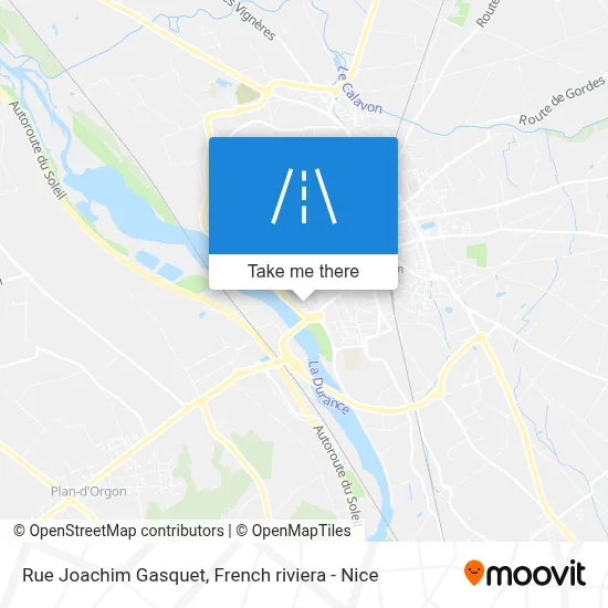 Rue Joachim Gasquet map