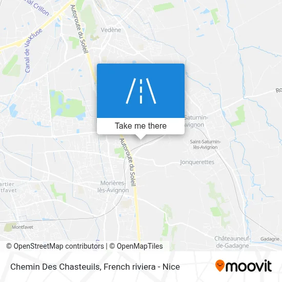 Chemin Des Chasteuils map