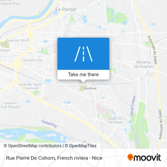 Rue Pierre De Cohorn map