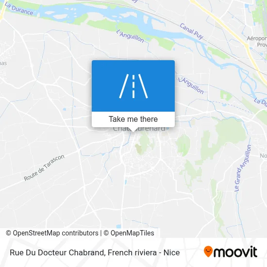 Mapa Rue Du Docteur Chabrand