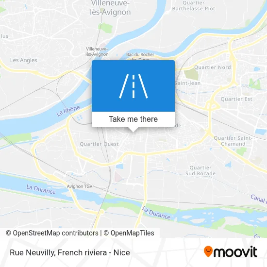 Mapa Rue Neuvilly