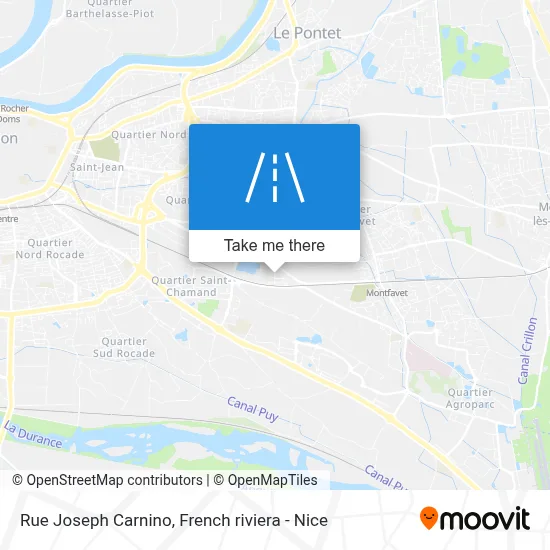 Rue Joseph Carnino map