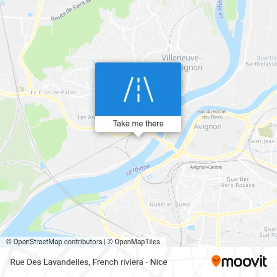Rue Des Lavandelles map