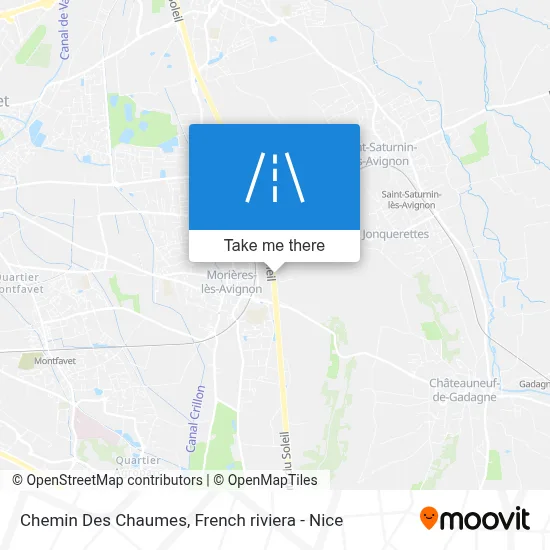 Chemin Des Chaumes map