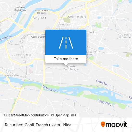 Rue Albert Conil map