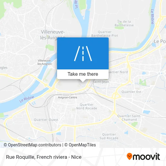 Rue Roquille map