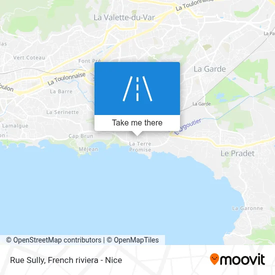 Mapa Rue Sully