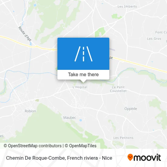 Chemin De Roque-Combe map